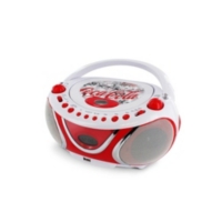 Mini Chaine Hifi Radio Lecteur Cd Mp3 Usb Rouge Blanc Au Meilleur Prix E Leclerc