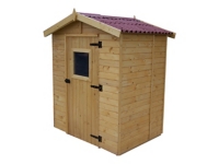 Abri de jardin bois 16 mm 1,83 m² - HABRITA