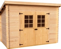 Abri de jardin bois CHARENTE 20MM 4,59 m²