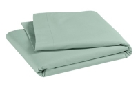 Drap Plat Bebe Enfant 100 Coton Bio 118x180 Cm Celadon Au Meilleur Prix E Leclerc