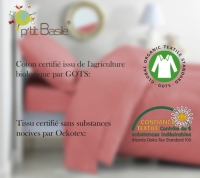 Housse De Couette Bebe 80x1 Cm 100 Coton Bio Blanc Au Meilleur Prix E Leclerc