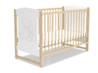 Lit Bebe Tola 01 Pin Blanc Matelas Au Meilleur Prix E Leclerc