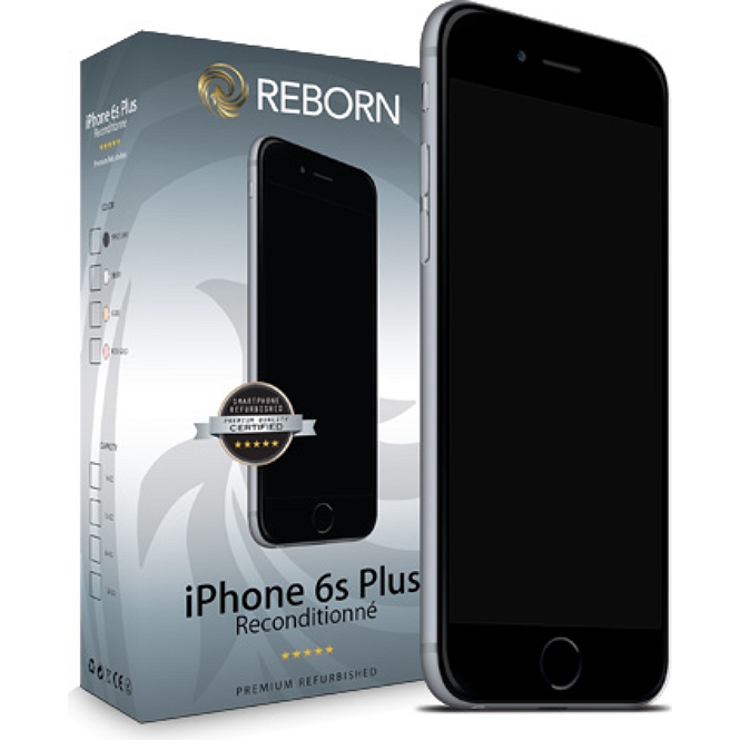 Smartphone iOS Reborn iPhone 6S Plus 64 Go Gris Reconditionné Grade A+
