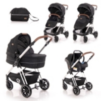 poussette 3 roues leclerc