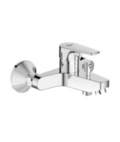 Mitigeur Bain Douche Mural Chrome Esla Maison Et Loisirs E Leclerc