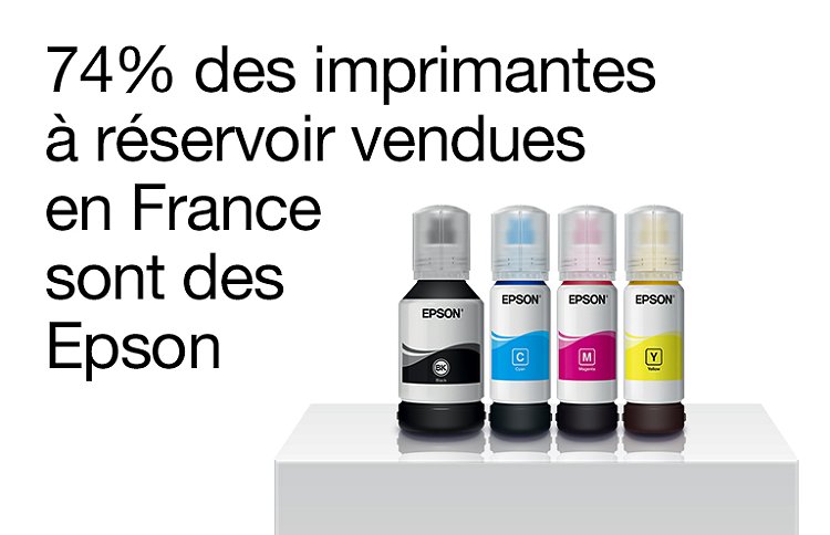 Leclerc Chartres - #EpsonEcoTank 👉 Dites adieu aux cartouches grâce à la  gamme d'imprimantes Epson EcoTank. Économisez 90% sur le coût de l'encre.  👉1 recharge vaut seulement 9€99 soit 39,96€ les 4