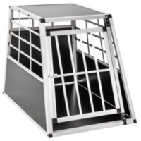 Tectake Cage De Transport Pour Chien Simple Dos Droit 65 X 90 X 69 5 Cm Au Meilleur Prix E Leclerc