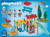 terrain de foot playmobil leclerc