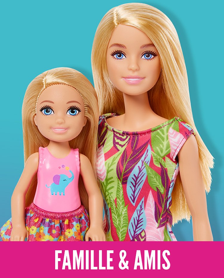 Barbie maman avec poussette et bébé 