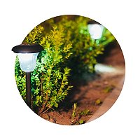 [Pack] Éclairage de l’allée de jardin extérieur douze LED lampes solaires  inox brancher lampe s’allume feux | Meine Lampe
