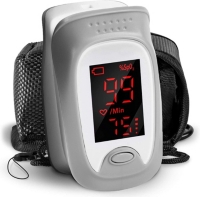 Oxymètre De Pouls Digital - Mesure SpO2 Et Fréquence Cardiaque (blanc)