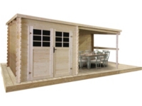 Abri de jardin bois INITIA 28 mm 4,60 m²