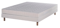 Ensemble matelas/sommier 140 x 190 cm + pieds EPSILON