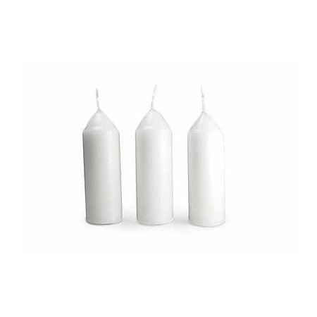 3 Bougies blanches paraffine pour ORIGINAL LANTERN - 9 heures au meilleur  prix