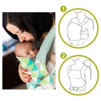 Nino Porte Bebe Ergonomique Des 3 Mois De 3 2 Kg A Kg Vert Au Meilleur Prix E Leclerc