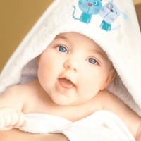 Drap De Bain Serviette Toilette Cape Bebe Blanc Dog And Cat Au Meilleur Prix E Leclerc