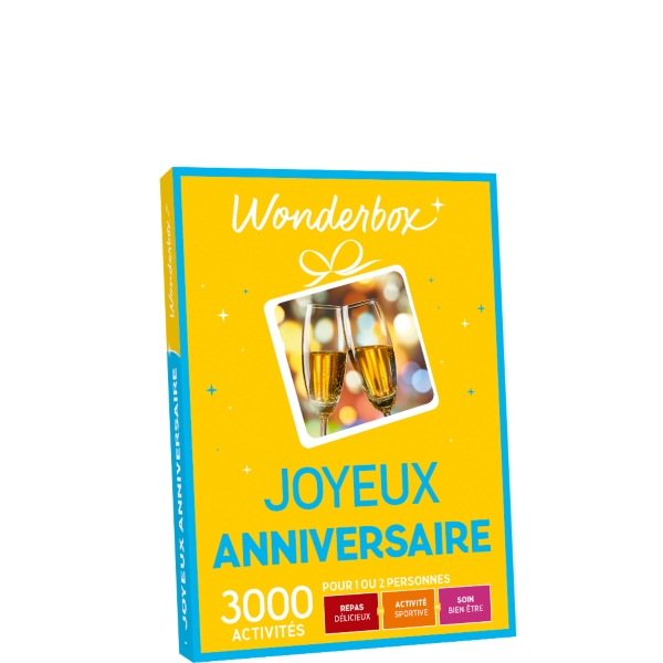 Box Joyeux Anniversaire Wonderbox Espace Culturel E Leclerc