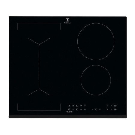 Electrolux LIV6343 Intégré Plaque avec zone à induction Noir Intégré, Plaque avec zone à induction, Verre, Noir, 1400 W, Rond Plaques 