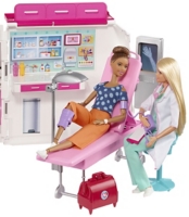 barbie vehicule medical leclerc
