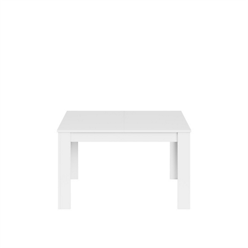 Table à manger extensible L140/190 x P90 x H78 cm, blanc LEA