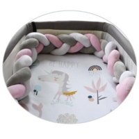 Twist Tresse Tour De Lit Bebe Protection Multifonctions 1 Cm Vert Au Meilleur Prix E Leclerc