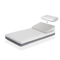 Pack Matelas Kala 60x1 Cm H 11cm Plan Incline 15 Protege Matelas Dehoussable Et Lavable Au Meilleur Prix E Leclerc
