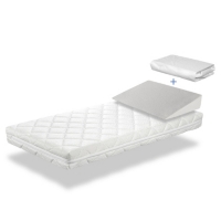 Pack Matelas Caramel 70x140 Cm H 11cm Plan Incline 15 Protege Matelas Dehoussable Et Lavable Noyau En Mousse Perforee Au Meilleur Prix E Leclerc
