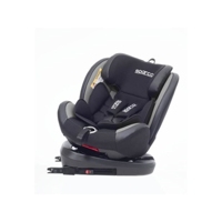 Sparco Siege Auto Enfant Rotatif Groupe 0 1 2 3 0 36kg Noir Gris Isofix Au Meilleur Prix E Leclerc