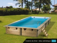 Piscine Bois Linea Rectangulaire 650 X 350 X 140 Cm Maison Et Loisirs E Leclerc