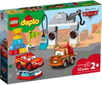 Lego Duplo Disney Pixar Cars Le Jour De Course De Flash Mcqueen Au Meilleur Prix E Leclerc