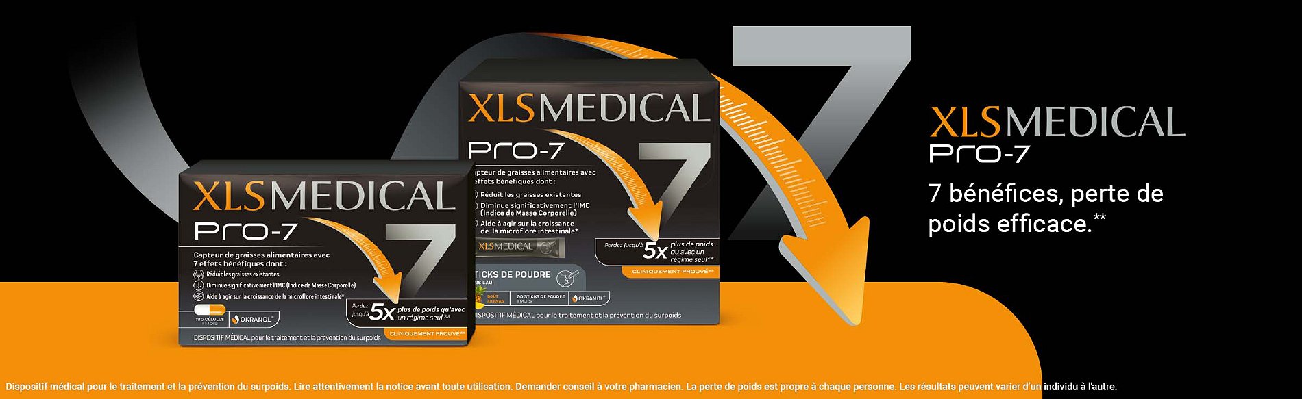 XL-S Medical PRO-7 - Gélules pour une aide à la perte de poids - 7