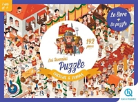 Coffret livre + puzzle géant 30 pièces : Les animaux sur la glace - N/A