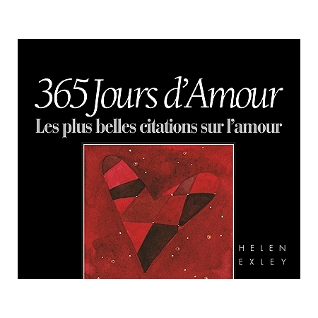 365 Jours D Amour Les Plus Belles Citations Sur L Amour Etui Au Meilleur Prix E Leclerc