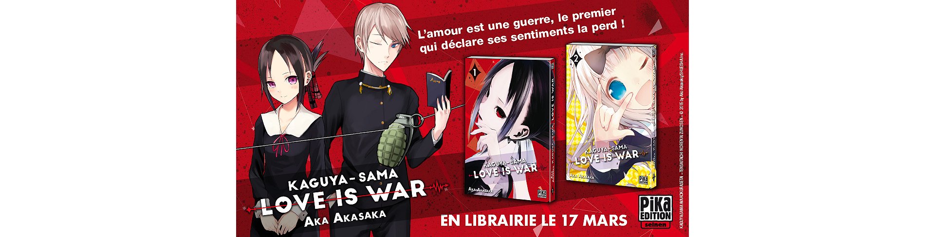Kaguya-sama: Love is War Tome 1 (Manga) au meilleur prix