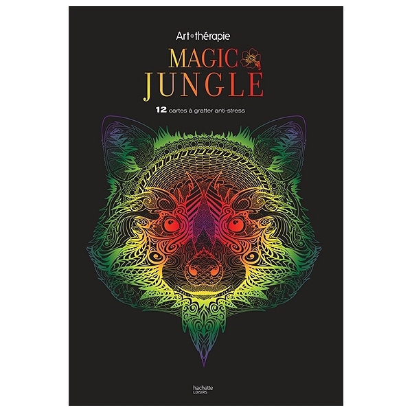 Magic Jungle 12 Cartes à Gratter Anti Stress