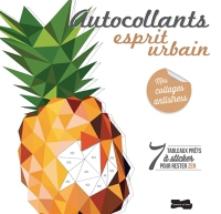 Autocollants Esprit Urbain 7 Tableaux Prêts à Sticker Pour Rester Zen - 