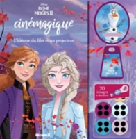 La Reine Des Neiges Ii Mon Livre Cinémagique Lhistoire Du Film Et Un Projecteur