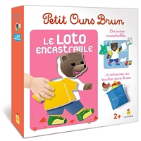 couverture de : Le loto encastrable Petit Ours Brun