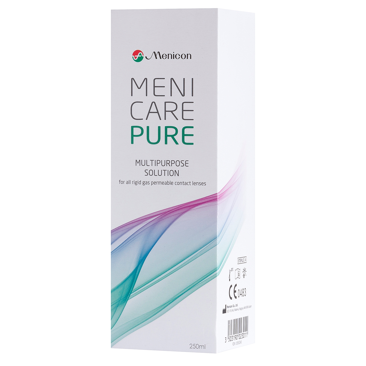 MeniCare Pure 250ml : Produit pour lentilles à prix Leclerc – Optique-E ...