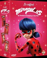 Coffret Miraculous Les Aventures De Ladybug Et Chat Noir Vol 7 à 10