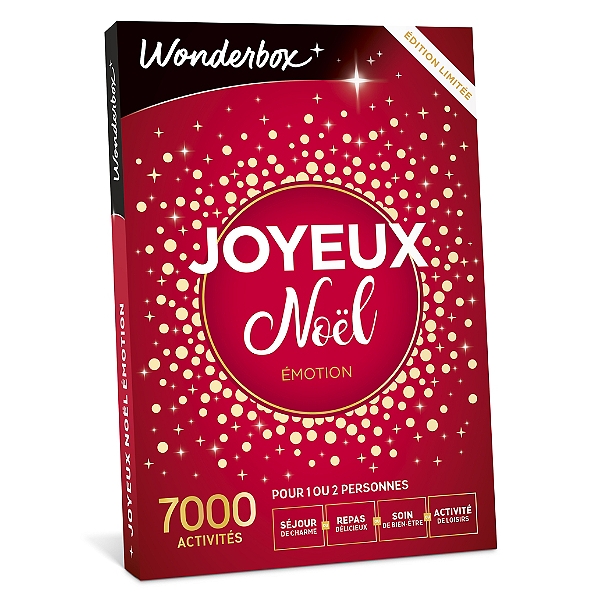 Box Joyeux Noel Emotion Wonderbox Espace Culturel E Leclerc