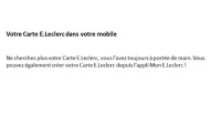 Mon E Leclerc E Leclerc