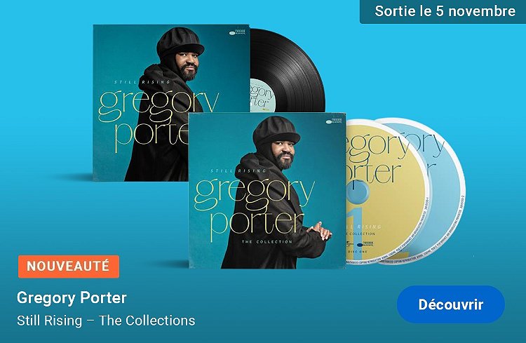 Gregory Porter - Still rising - Nouveuaté - CD