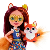 peluche enchantimals renard