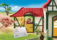 playmobil poney club leclerc