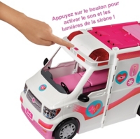 barbie véhicule médical