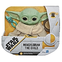 Star Wars The Mandalorian Figurine Peluche Electronique The Child Bebe Yoda De Cm Lucas Licensing Ltd Au Meilleur Prix E Leclerc